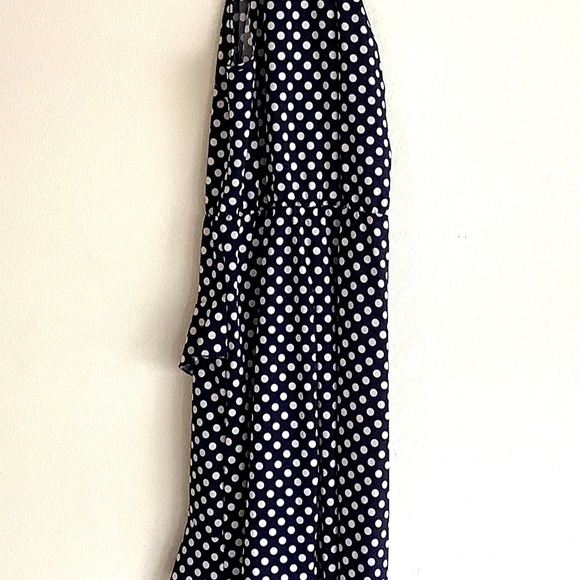 Anna Kaci California Halter Dress Women Size M Sundress Asymmetric Hem Summer - Picture 4 of 11